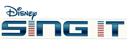 Disney SIng It logo for Playstation 2